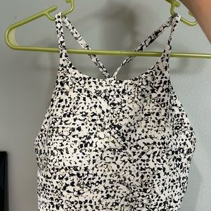 Halter top athletic tank top